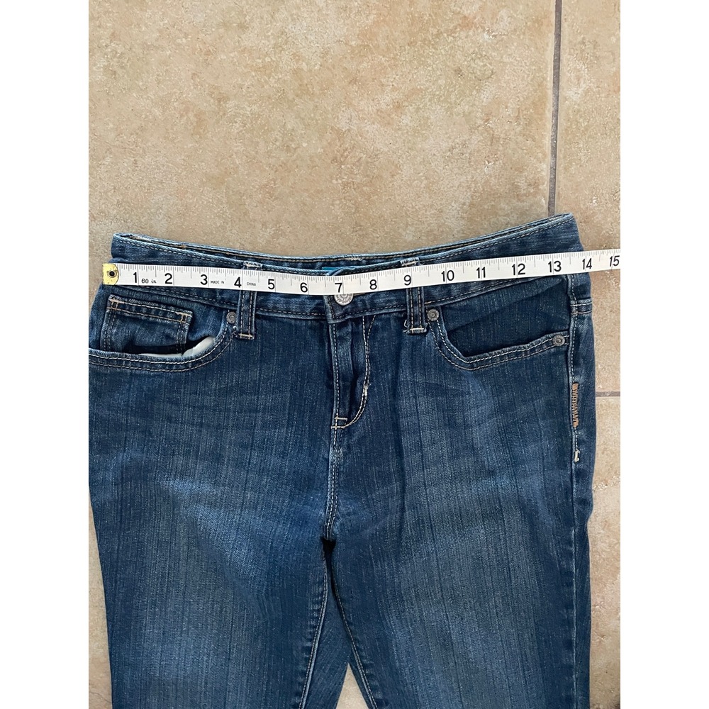 Old Navy Kids Skinny Jeans Medium Wash Adjustable Waist Denim Size 14 Regular - Picture 5 of 7